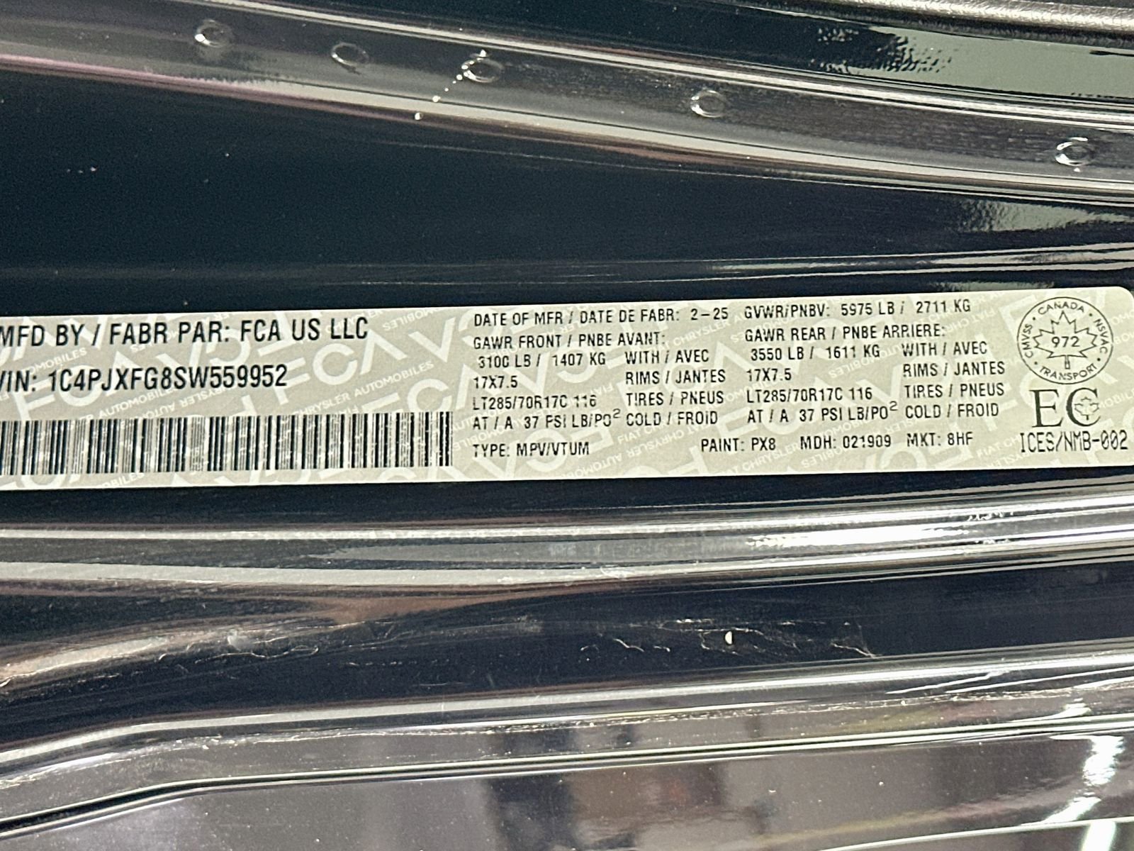 Used 2025 Black Clearcoat Jeep Rubicon image 30