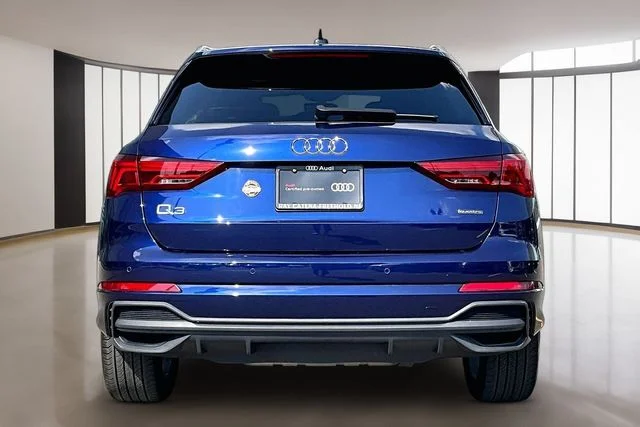 Certified Used 2023 Blue Audi Premium image 6