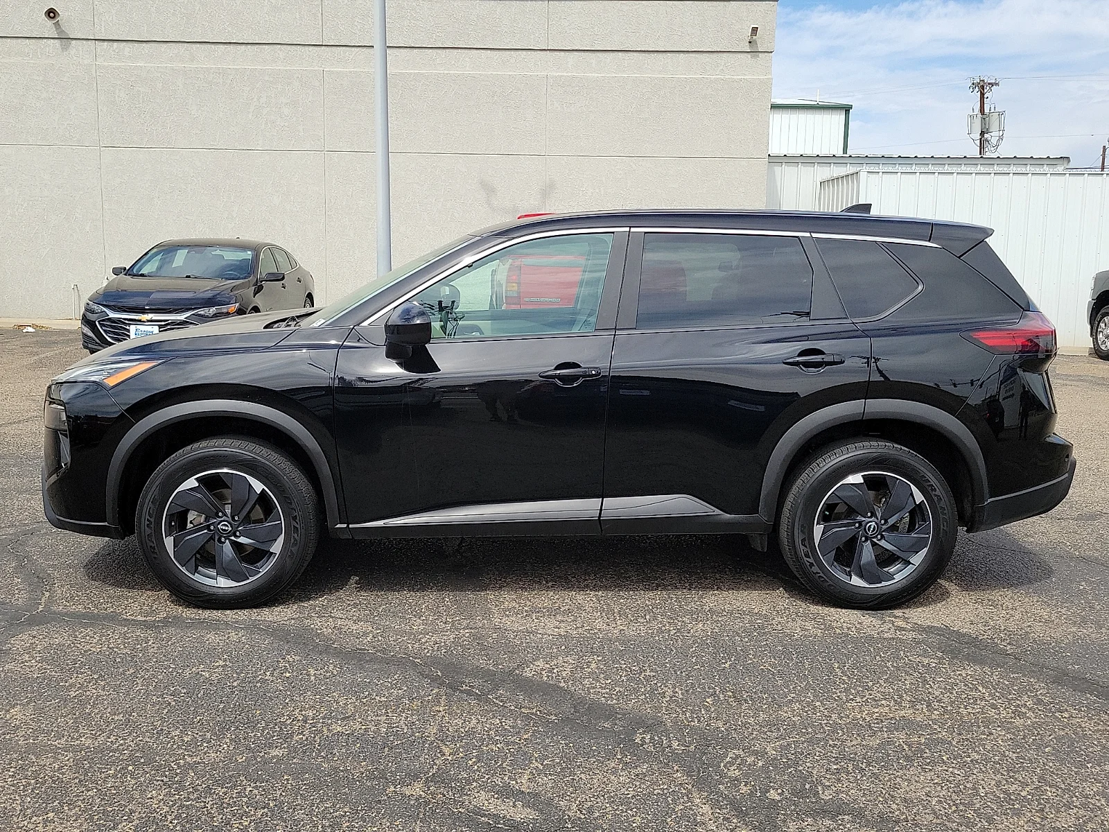Certified Used 2025 Super Black Nissan SV Intelligent AWD image 6