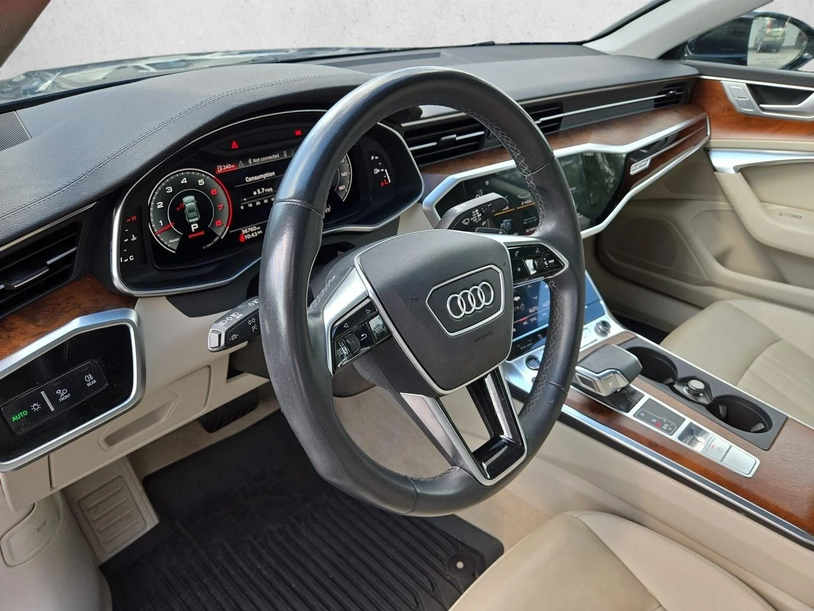 Used 2023 Mythos Black Metallic Audi Premium image 9