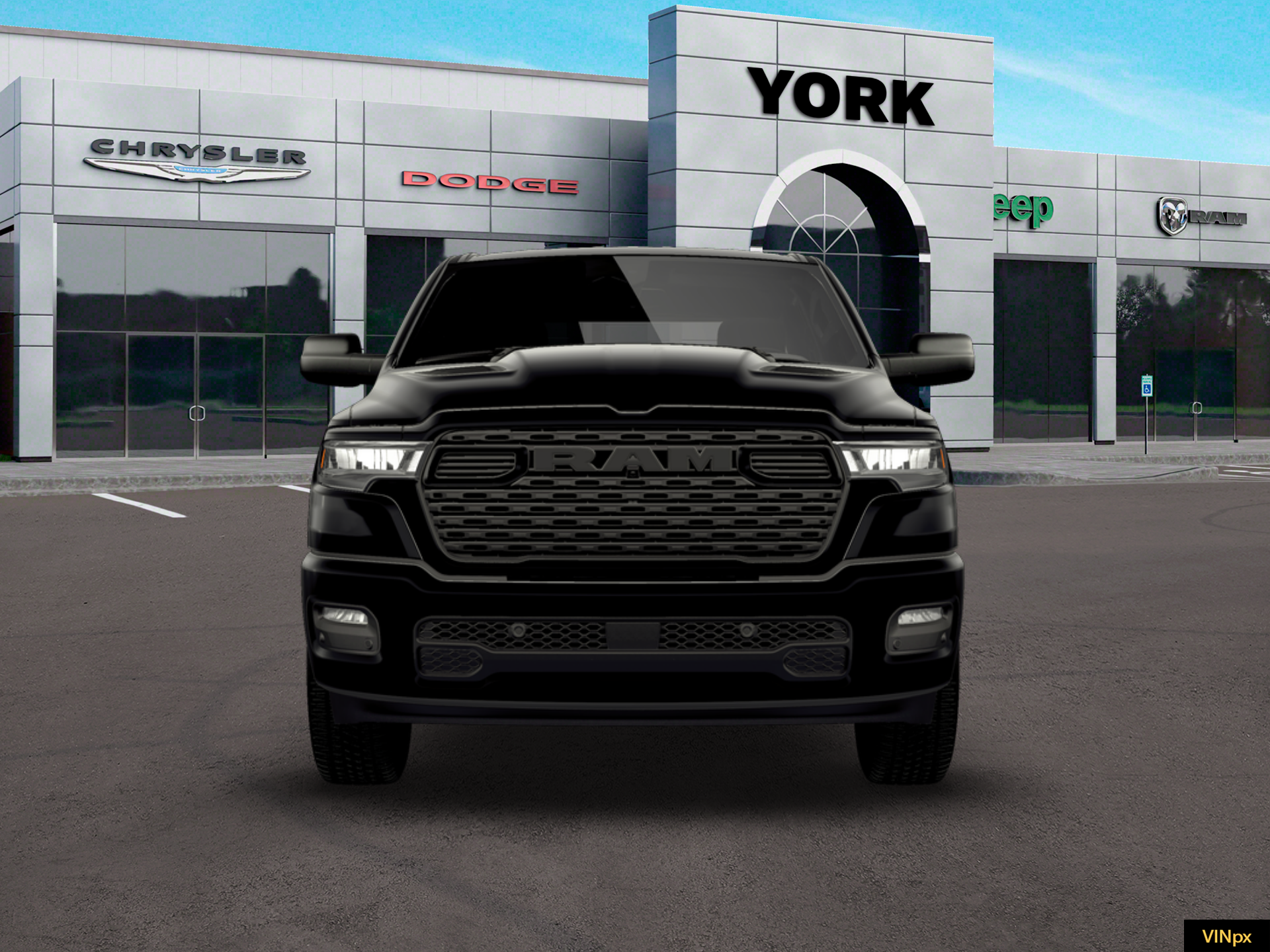 New 2026 Diamond Black Crystal Pearlcoat RAM Express image 12