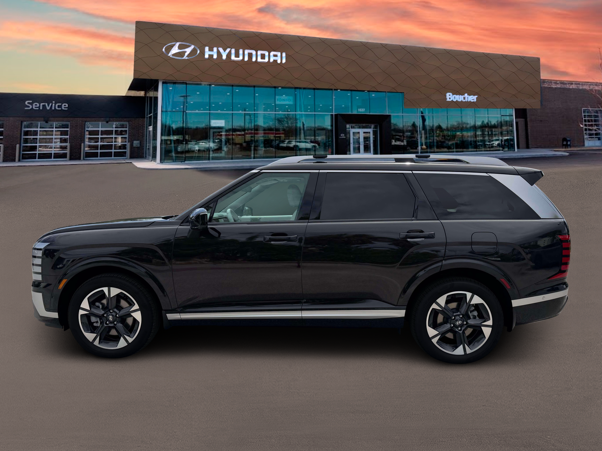 New 2027 Galaxy Maroon Pearl Hyundai Limited image 3