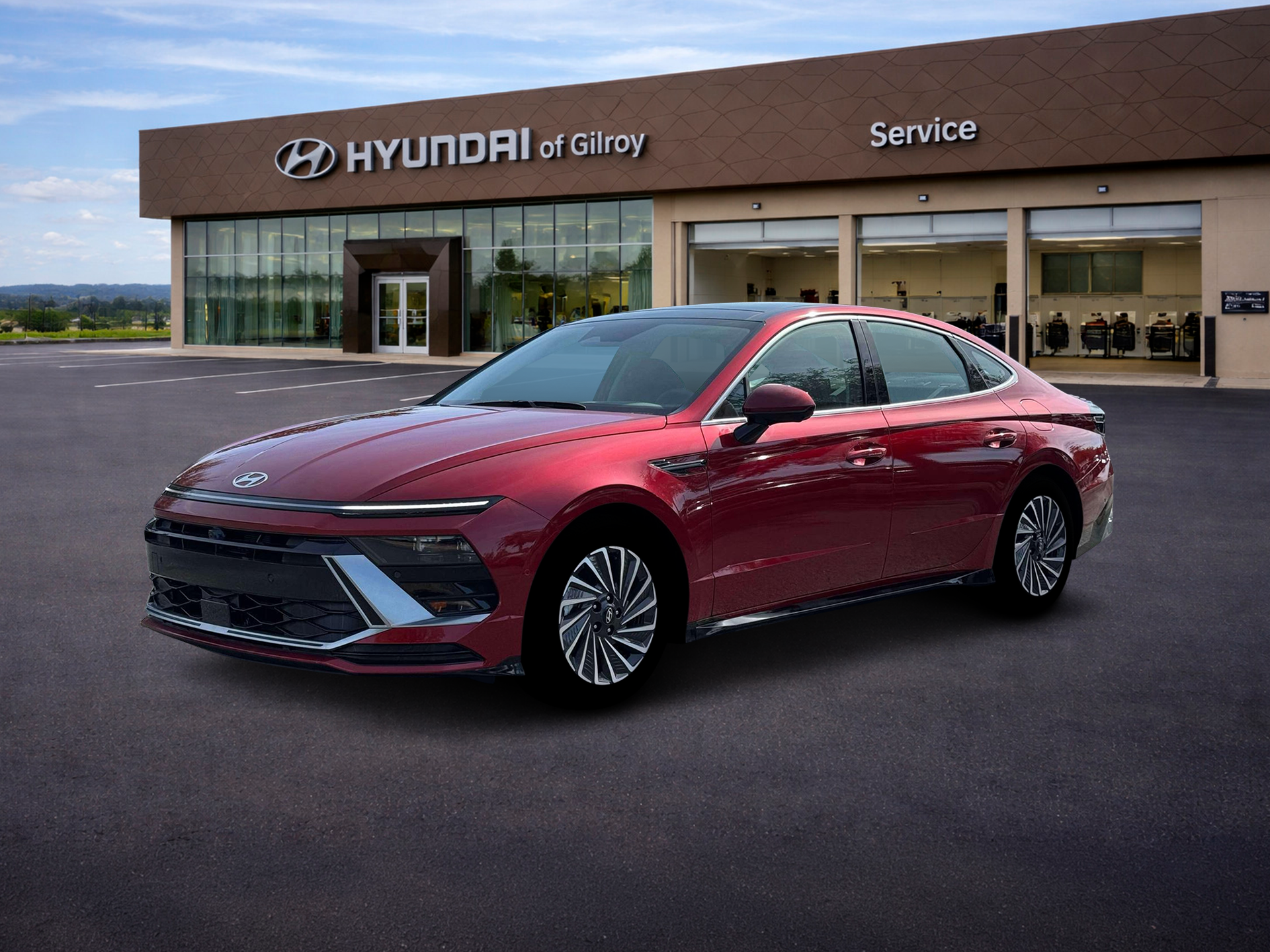 New 2026 Red Hyundai Limited image 2