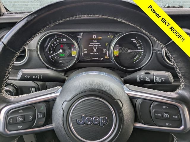 Used 2023 Gray Jeep Sahara 4xe image 27