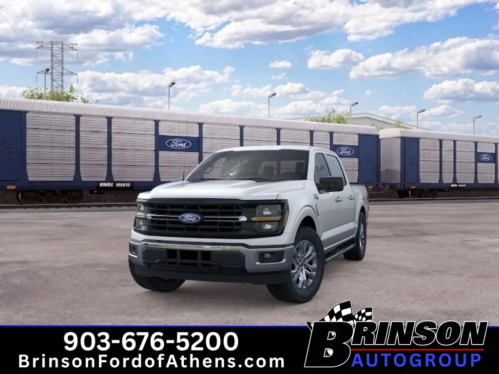 New 2026 Iconic Silver Metallic Ford XLT image 2