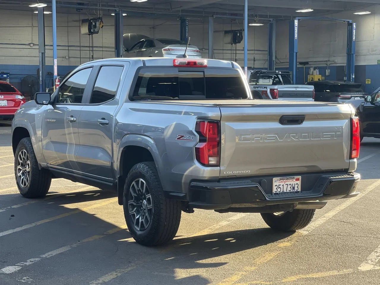 Used 2023 Sterling Gray Metallic Chevrolet 4WD Z71 image 3