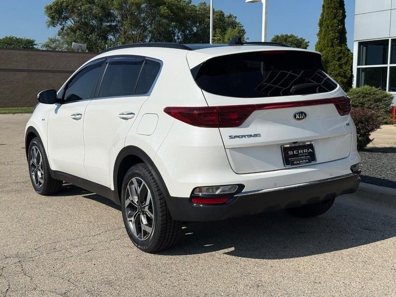 Used 2021 Snow White Pearl Kia EX image 5