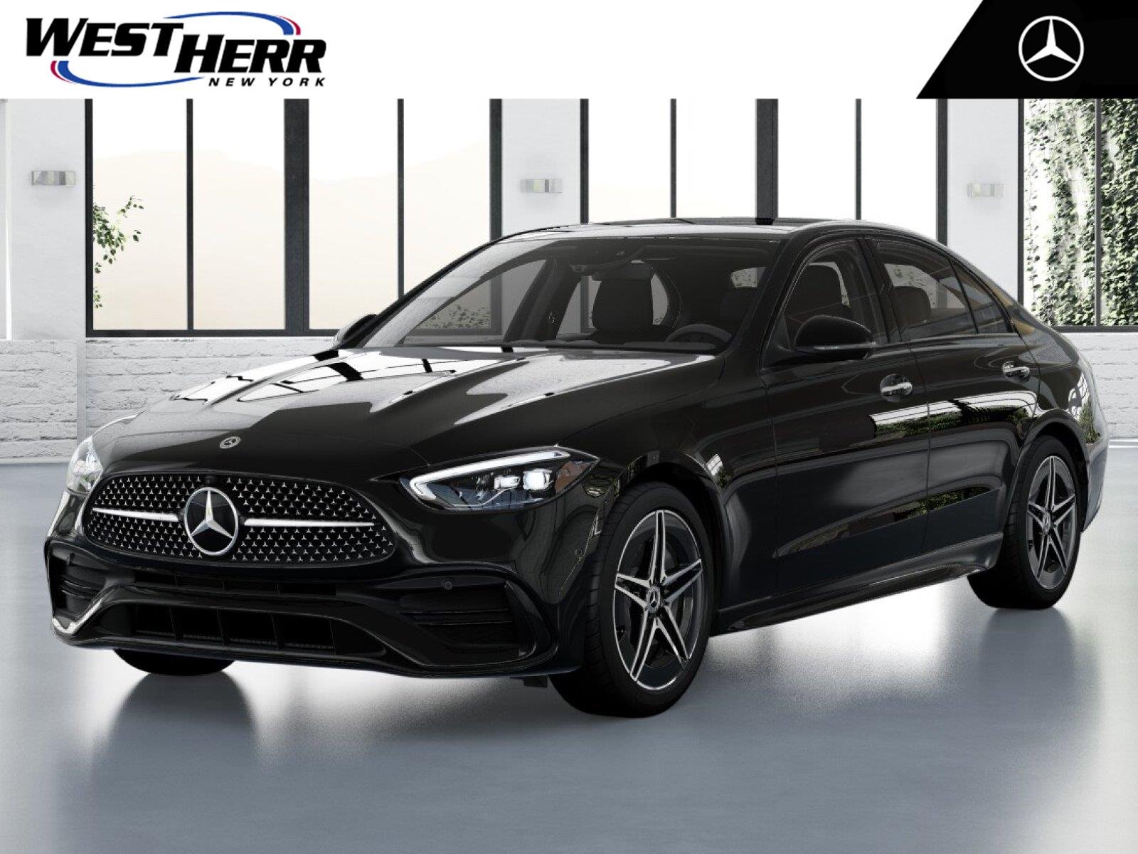 New 2026 Black Mercedes-Benz C 300 image 1