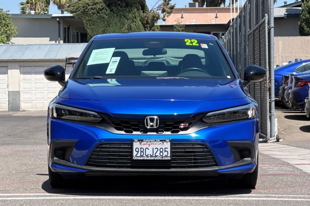 Used 2022 Blue Honda Si image 13