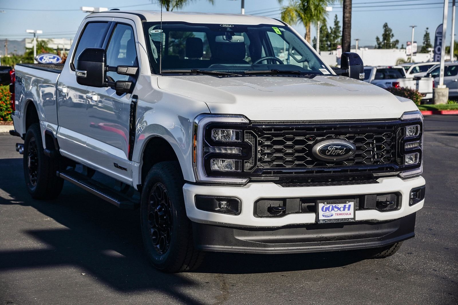 New 2026 Star White Metallic Tri-Coat Ford F-250® Lariat® image 3