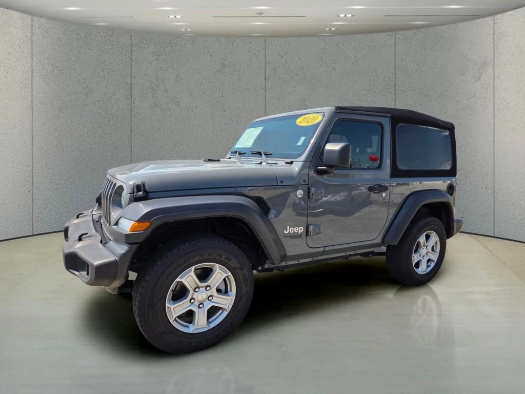 Used 2020 Gray Jeep Sport S image 9