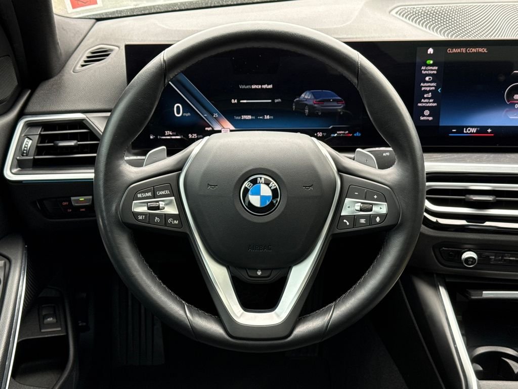 Used 2023 Gray Metallic BMW 330i xDrive image 16