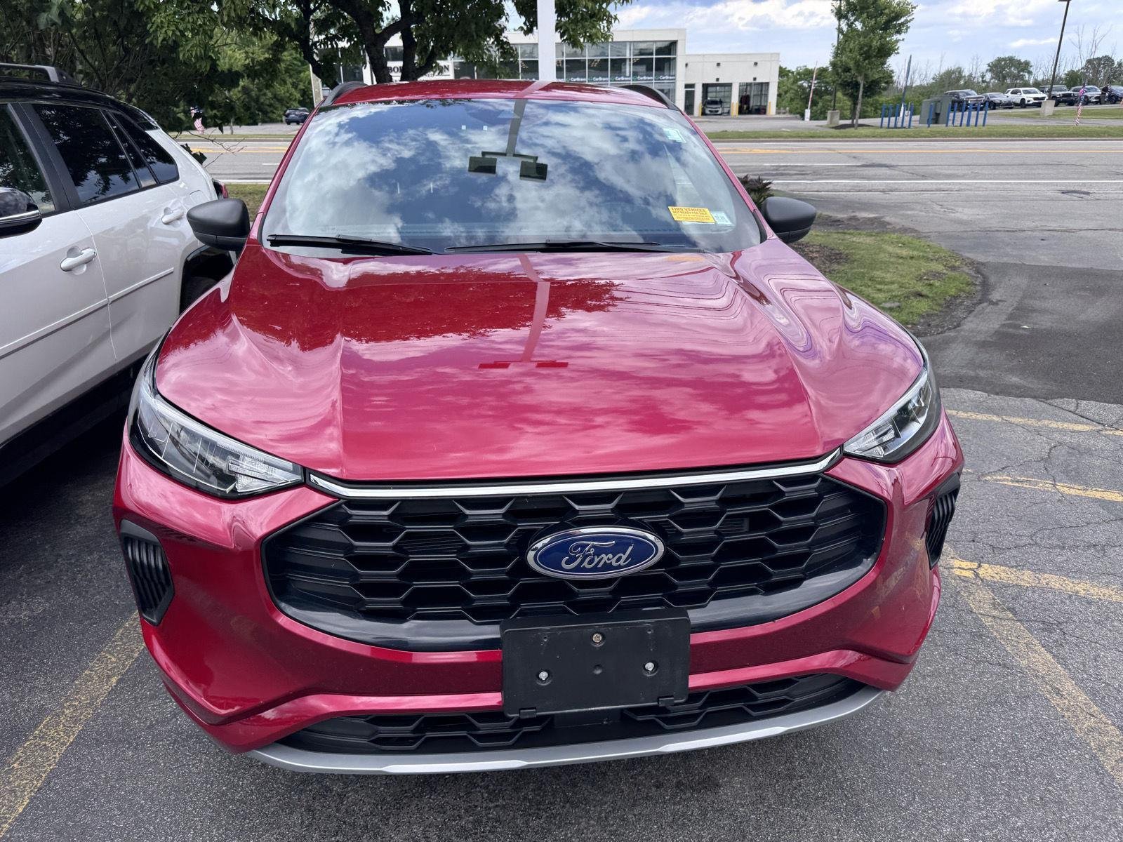 Used 2024 Rapid Red Metallic Tinted Clearcoat Ford ST-Line image 2