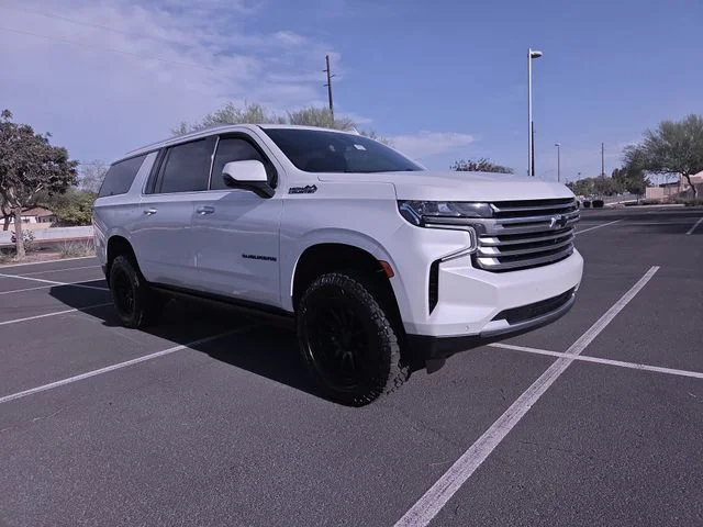 Used 2021 Beige Chevrolet High Country image 1