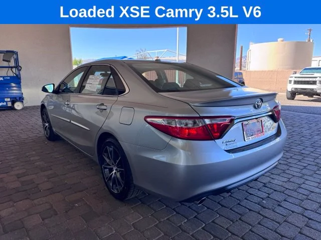 Certified Used 2017 Celestial Silver Metallic Toyota XSE V6 image 3