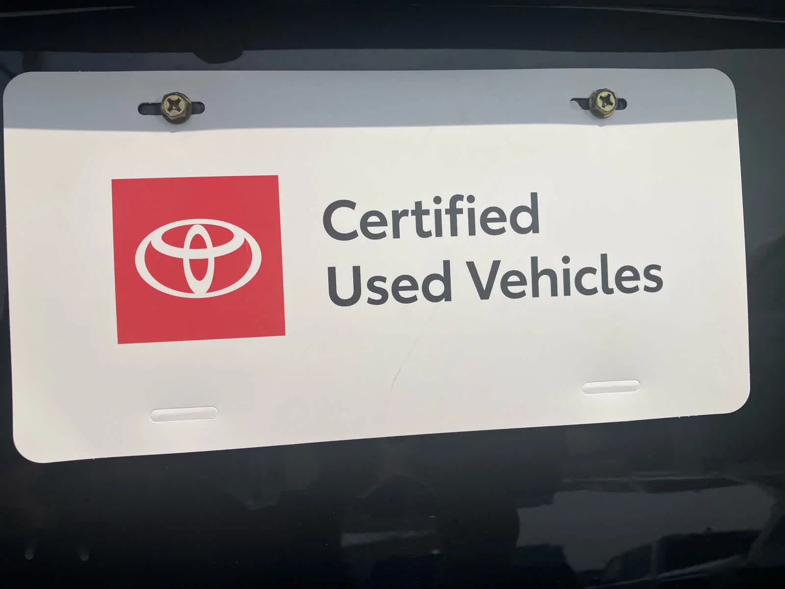 Certified Used 2025 Midnight Black Metallic Toyota LE image 2