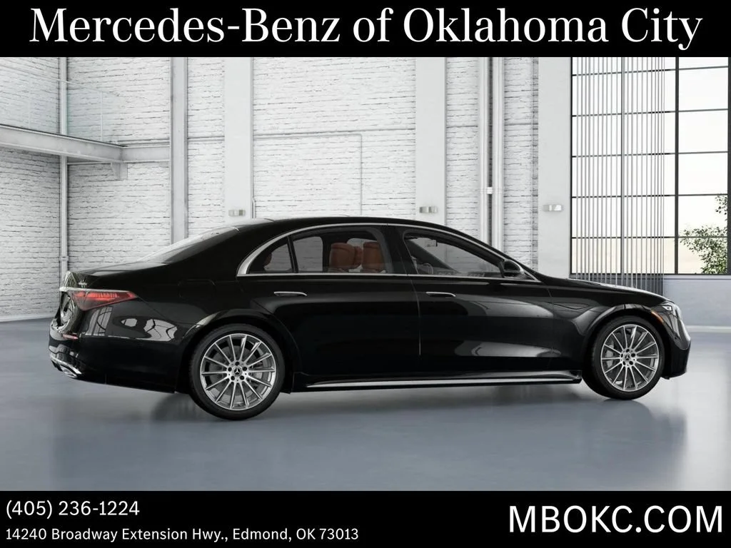 New 2026 Obsidian Black Metallic Mercedes-Benz S 580 image 19