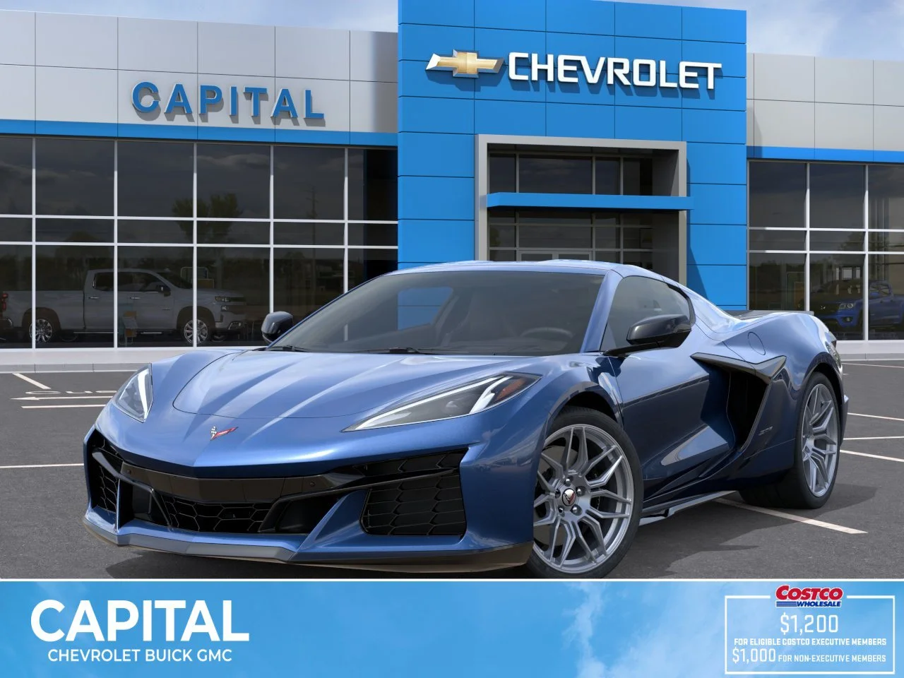 New 2027 Admiral Blue Metallic Chevrolet 2LZ Z06 image 1