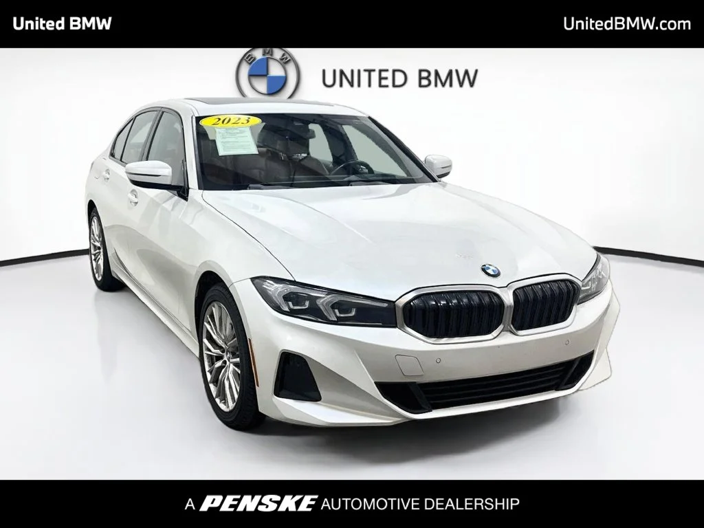 Used 2023 Mineral White Metallic BMW 330i image 3