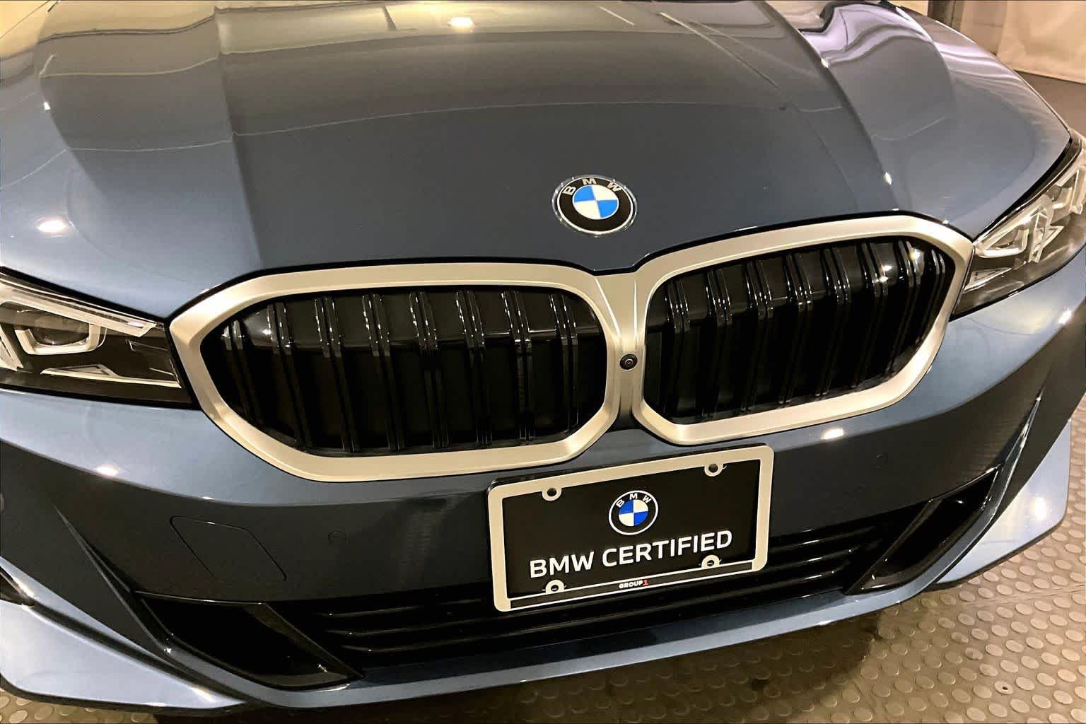Certified Used 2025 Arctic Race Blue metallic BMW 330i xDrive image 31