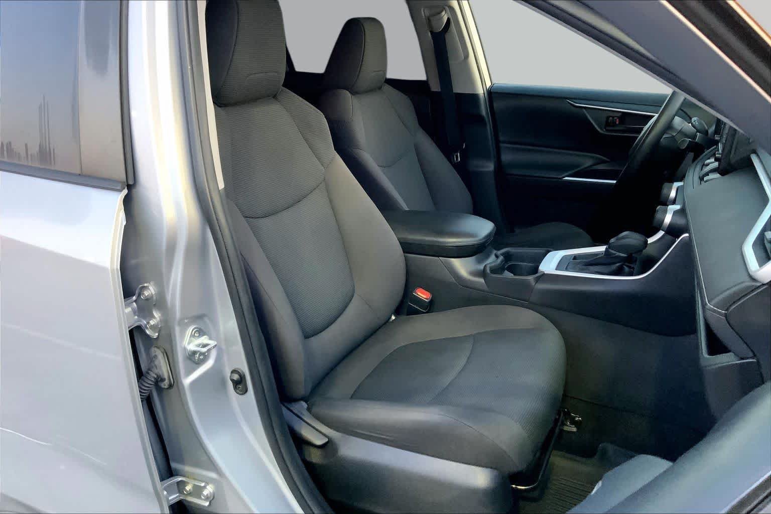 Used 2021 Silver Sky Metallic Toyota LE image 9
