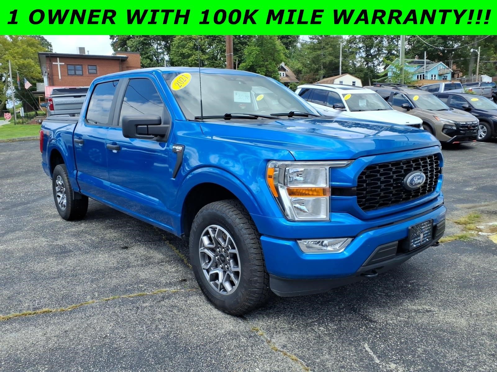 Used 2021 Velocity Blue Metallic Ford XL image 1