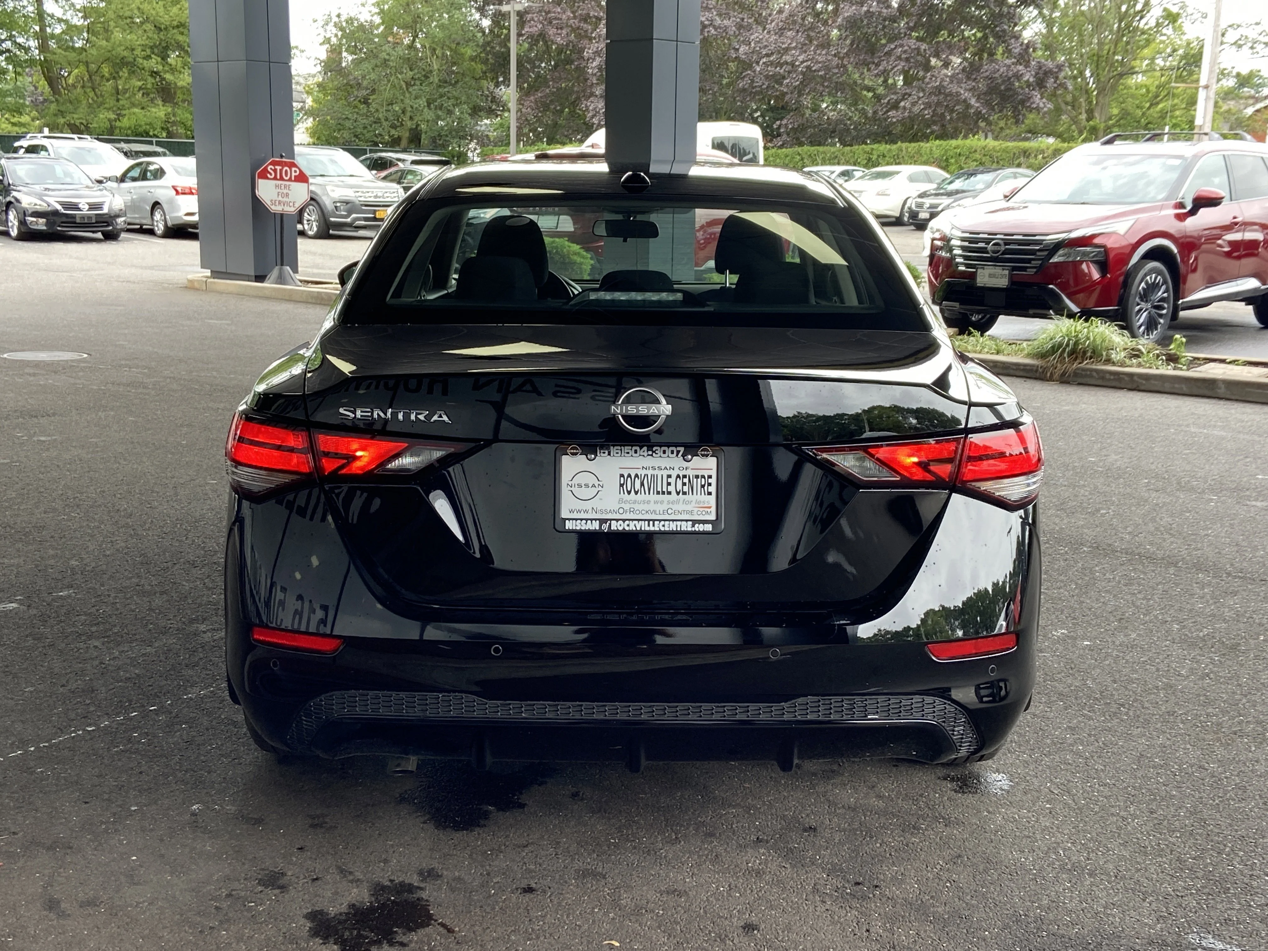 New 2025 Super Black Nissan SV image 5