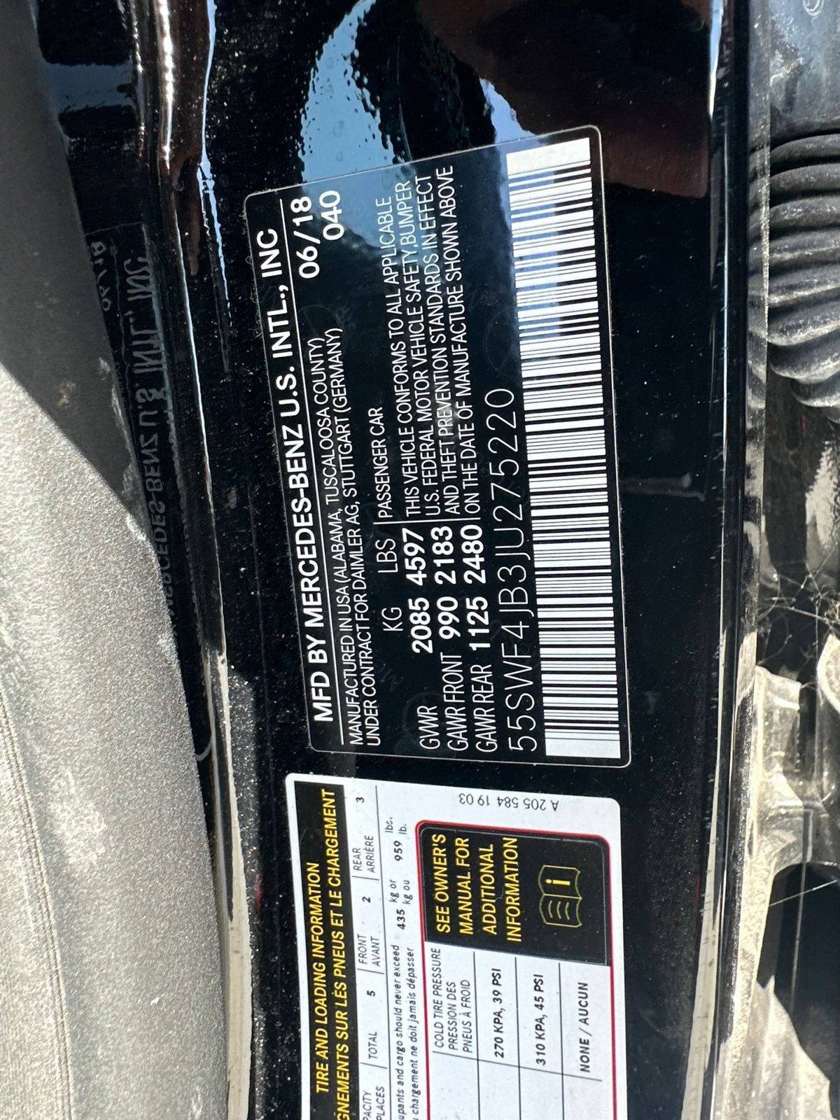 Used 2018 Black Mercedes-Benz C 300 image 8