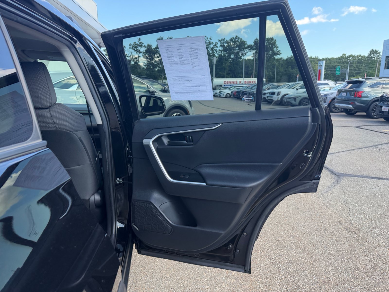 Used 2021 Midnight Black Metallic Toyota LE image 34