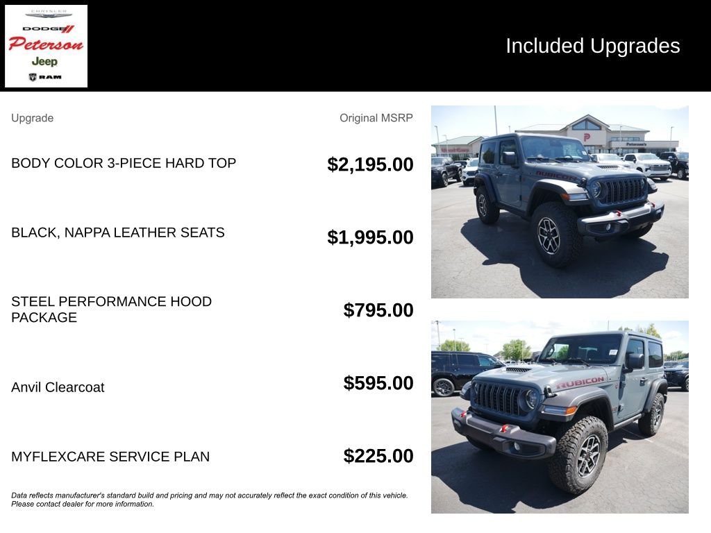 New 2026 Anvil Clearcoat Jeep Rubicon image 13