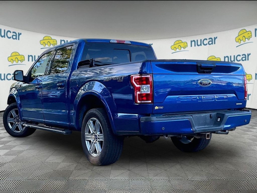 Used 2018 Lightning Blue Ford XLT image 4