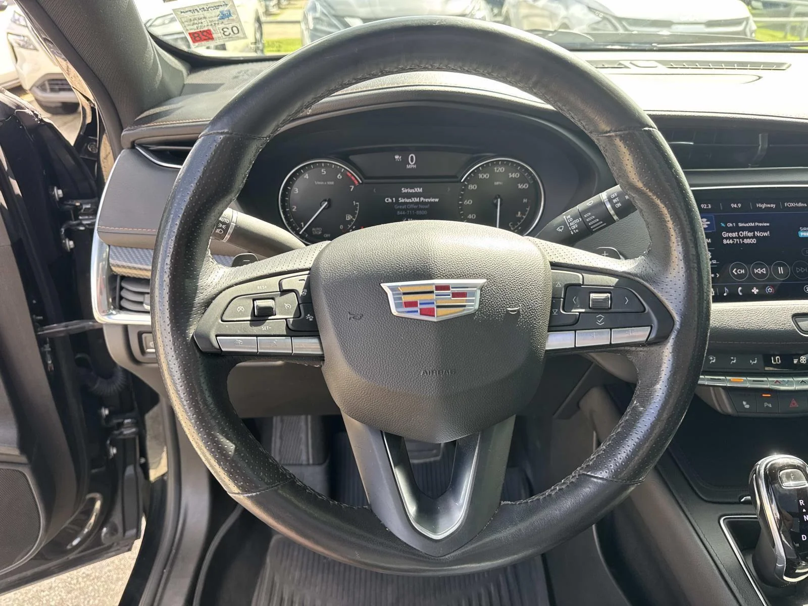 Used 2023 Stellar Black Metallic Cadillac FWD 4dr Sport image 22