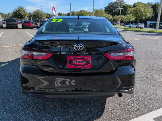 Certified Used 2023 Black Toyota LE image 5