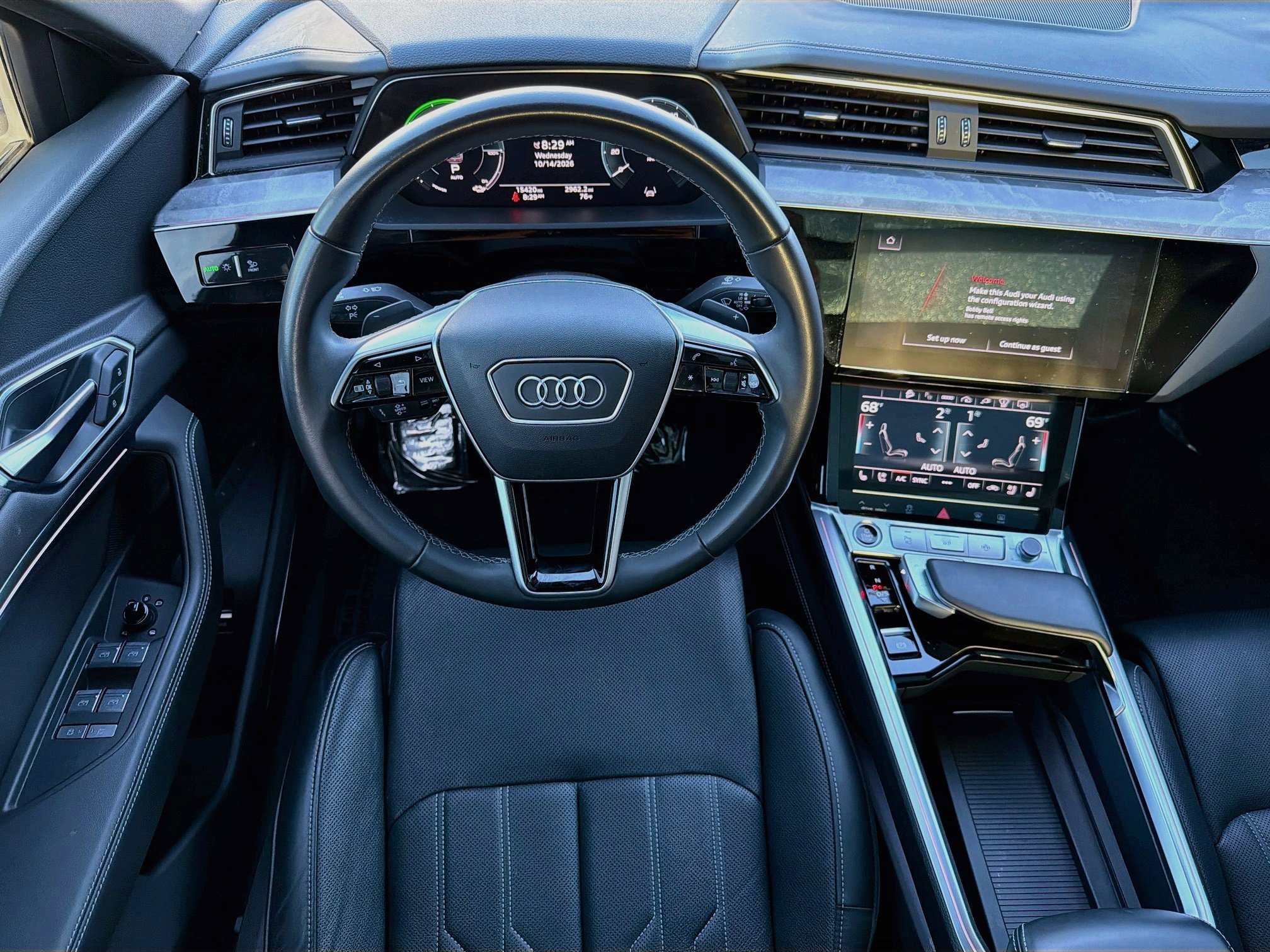 Used 2024 Plasma Blue Metallic Audi S line Prestige image 16