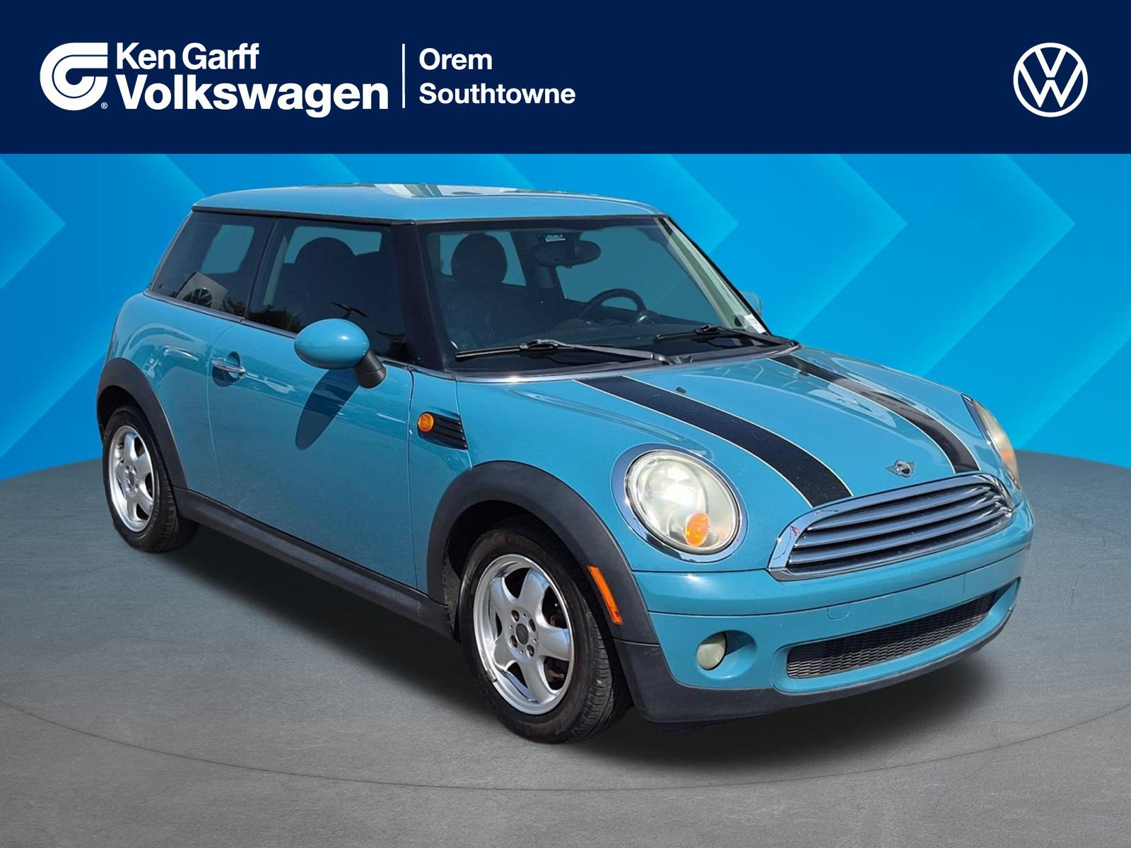 Used 2009 Oxygen Blue MINI Base image 1