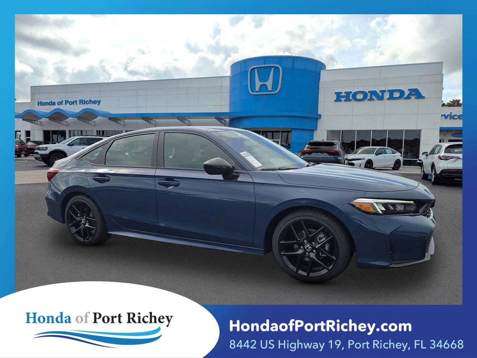 New 2026 Blue Lagoon Pearl Honda Sport image 1