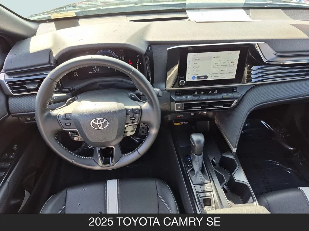 Used 2025 Black Toyota SE image 13