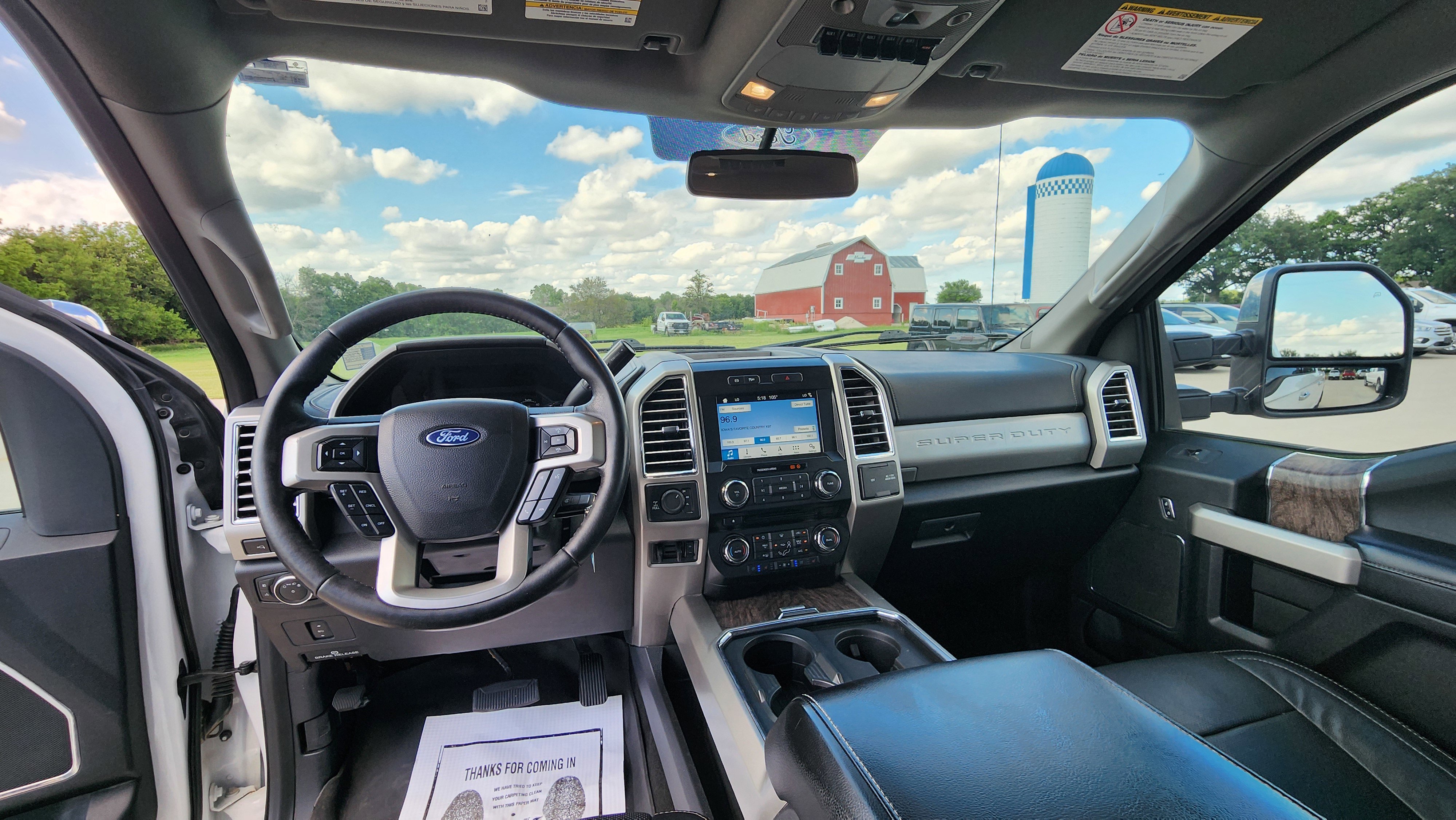 Used 2017 Oxford White Ford Lariat image 19