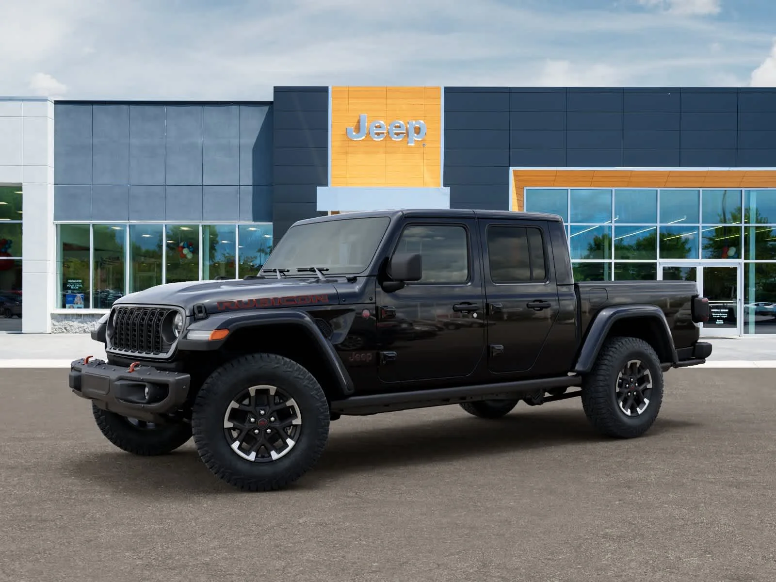 New 2026 Black Clearcoat Jeep Rubicon X image 2