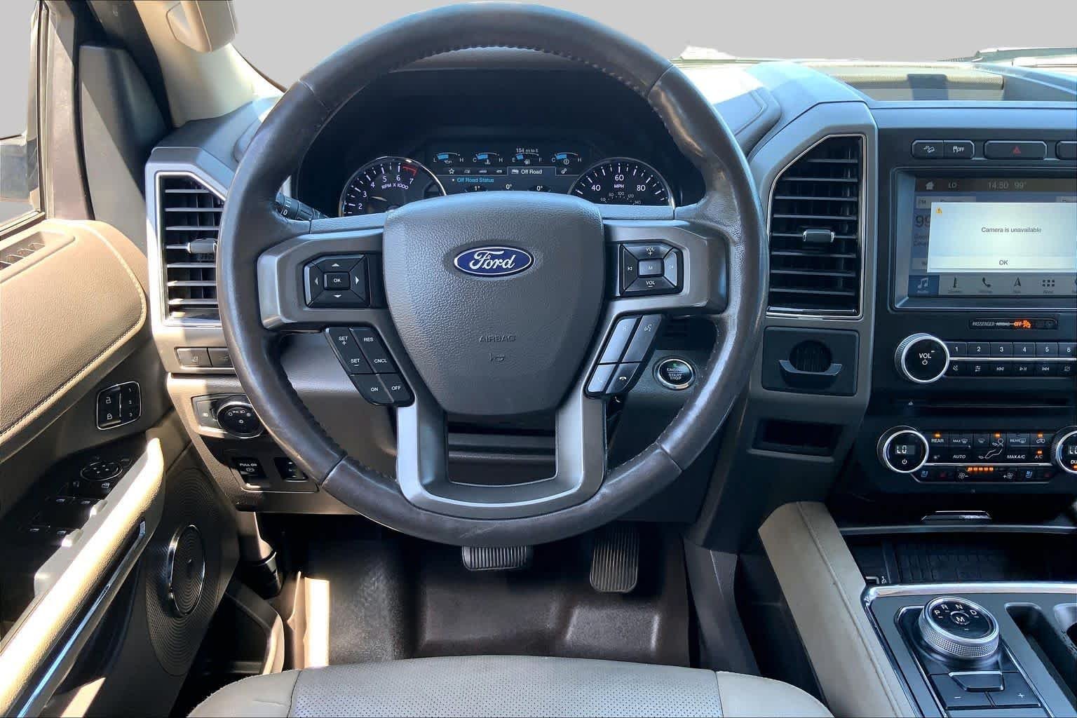 Used 2018 White Platinum Metallic Tri-Coat Ford XLT image 6