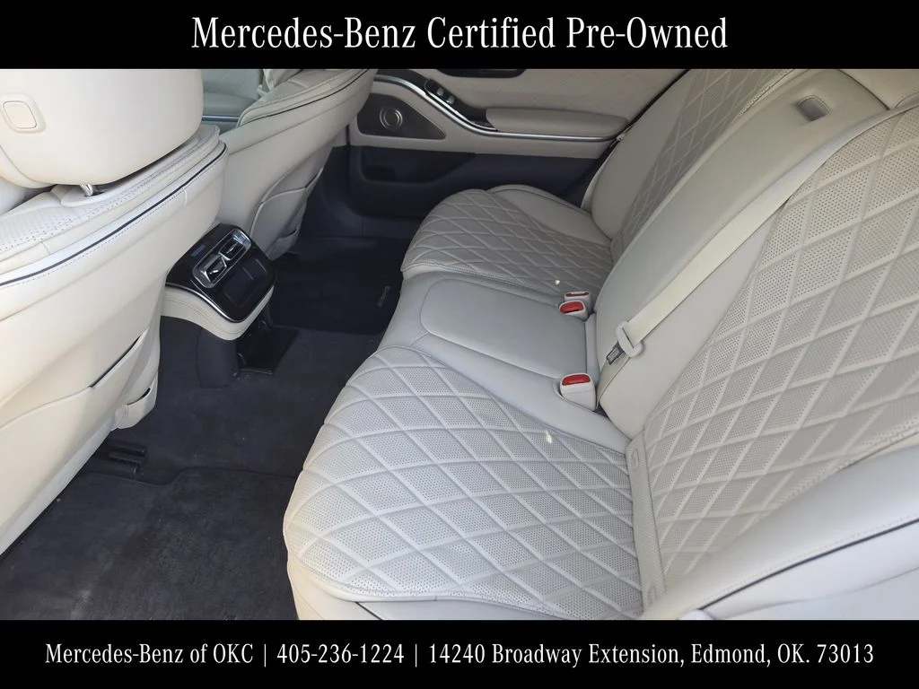 Certified Used 2021 Cirrus Silver Metallic Mercedes-Benz S 580 image 22
