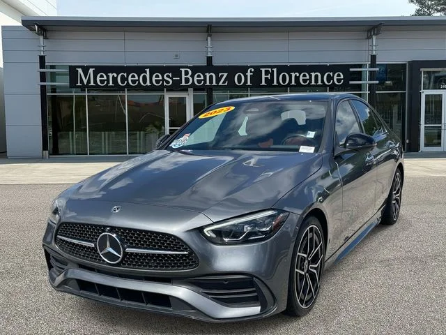Used 2023 Gray Mercedes-Benz C 300 image 3