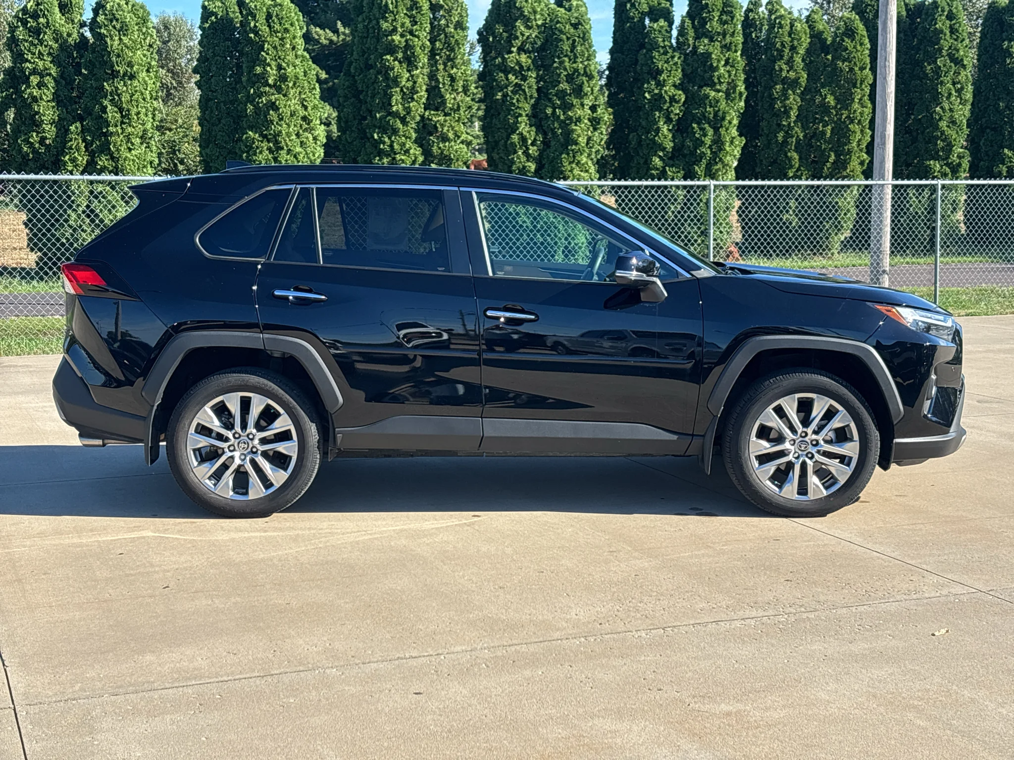 Used 2024 Midnight Black Metallic Toyota Limited image 3