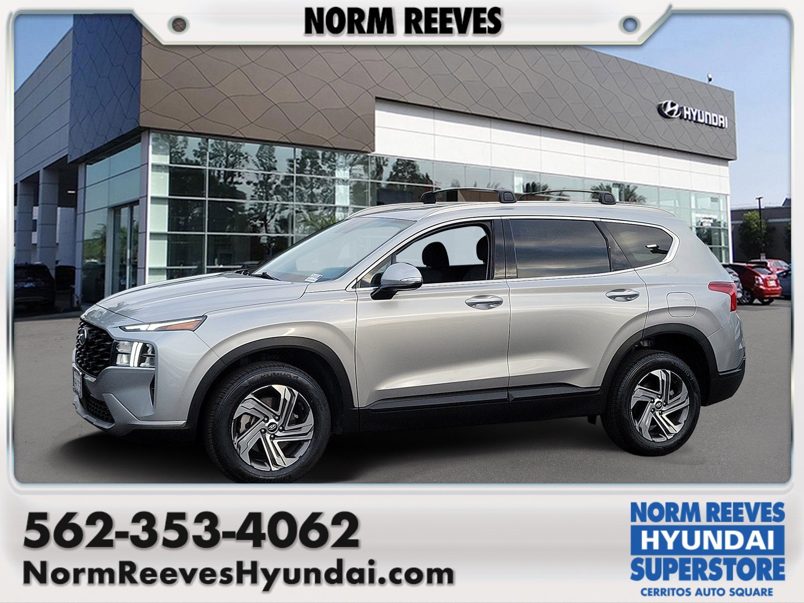 Certified Used 2023 Shimmering Silver Hyundai SEL image 1