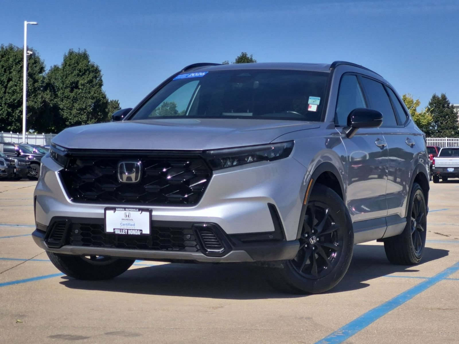 Certified Used 2026 Solar Silver Metallic Honda Sport-L AWD image 2