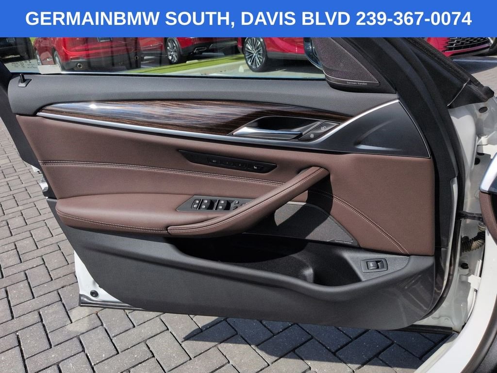 Certified Used 2023 White Metallic BMW 540i xDrive image 30
