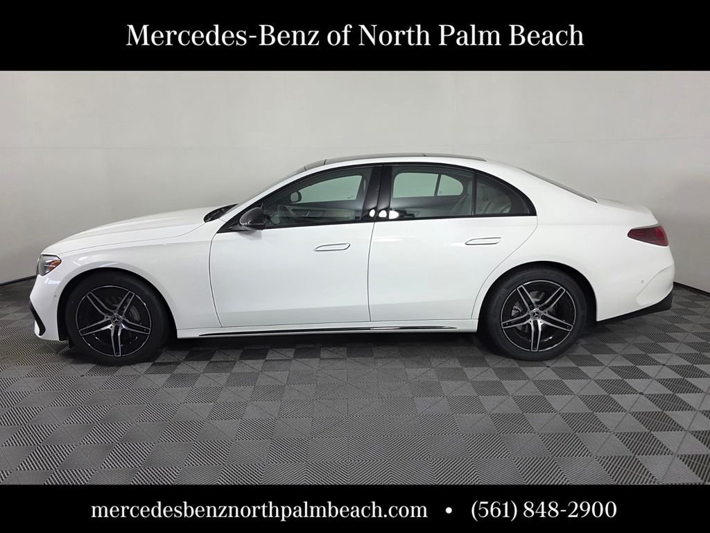 New 2026 Polar White Mercedes-Benz E 350 image 3