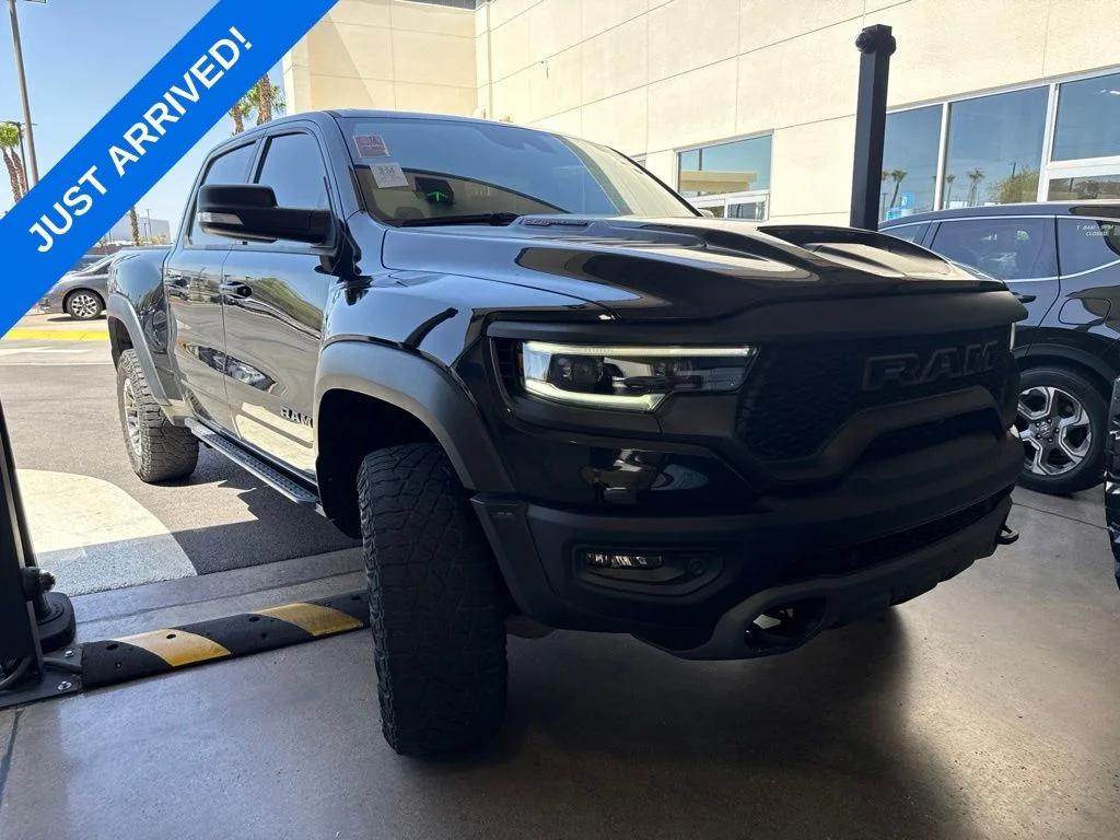 Used 2022 Diamond Black Ram TRX image 2