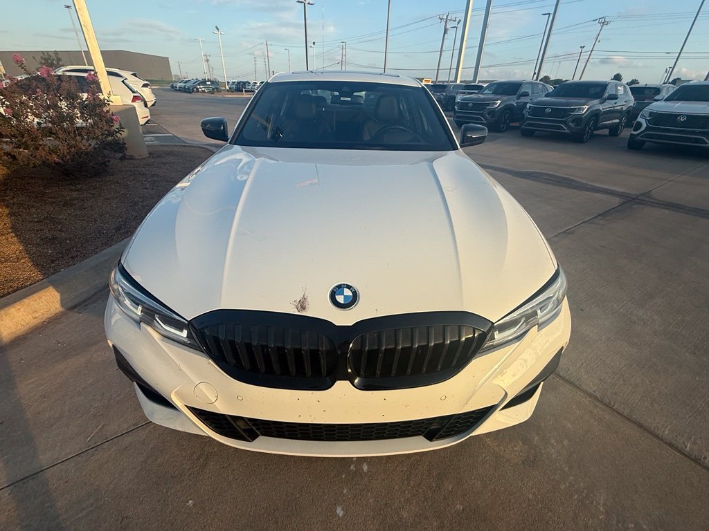 Used 2021 Alpine White BMW 330i image 8