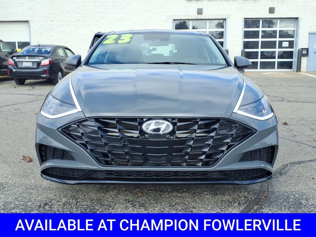Used 2023 Hyundai Sonata SEL with VIN KMHL14JA1PA251618 for sale in Fowlerville, MI